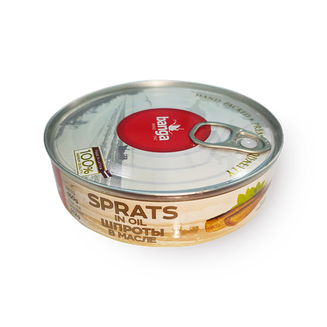 Копченые шпроты в масле Banga