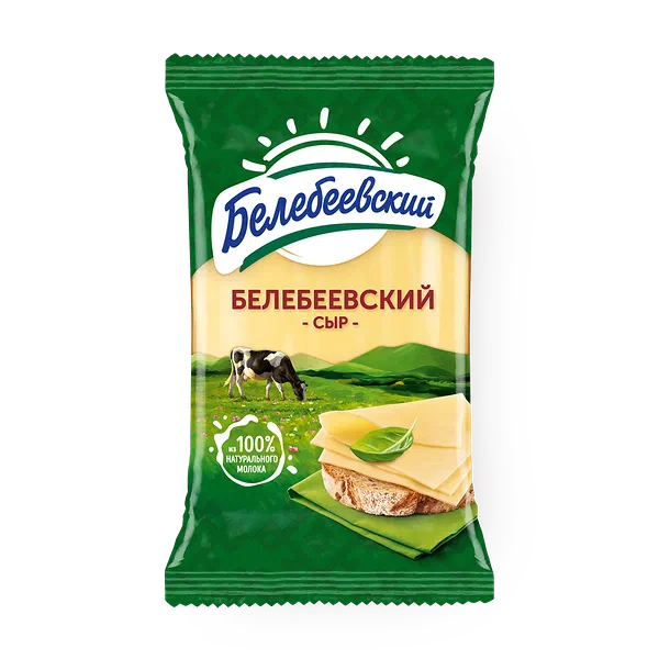 Сыр полутвёрдый Белебеевский «Белебеевский» 45%