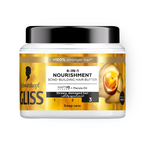 Гель маска для волос Gliss Oil Nutritive