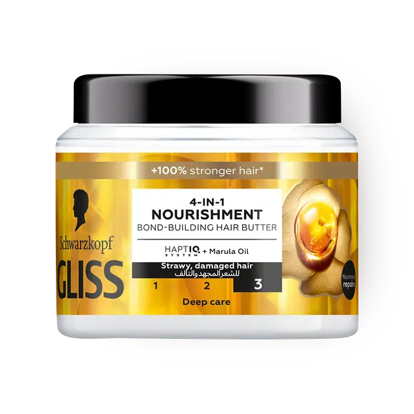 Гель маска для волос Gliss Oil Nutritive
