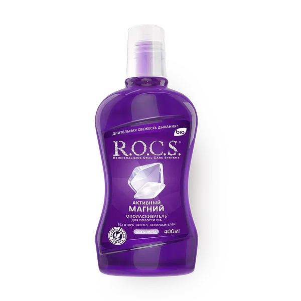 Ополаскиватель полости рта R.O.C.S. Активный магний