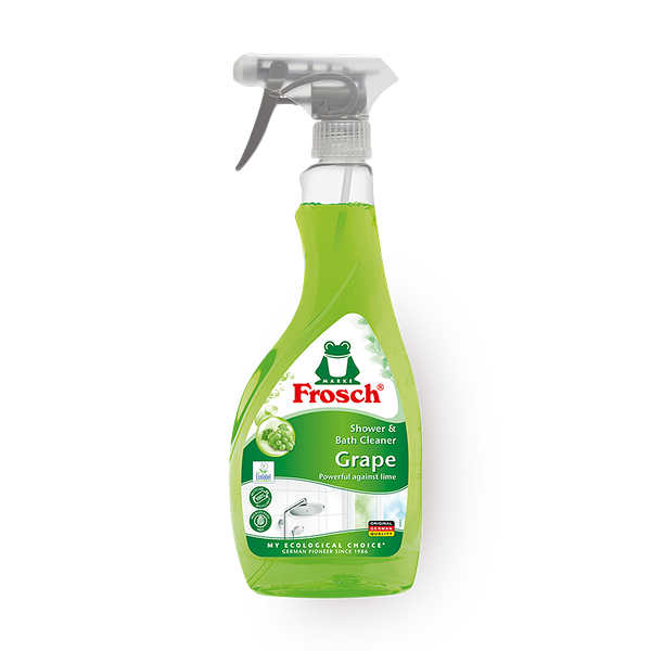 Очиститель Frosch для ванны и душа зелёный виноград