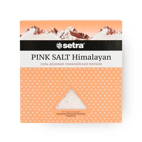 Соль розовая гималайская Setra мелкая