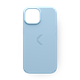 Чехол силиконовый для iPhone 15 Commo Shield Case с поддержкой беспроводной зарядки, Light Blue