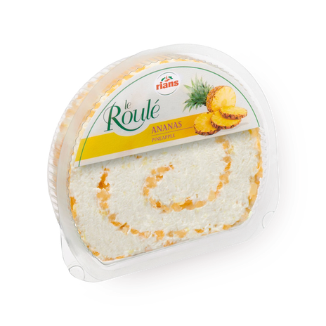 Сыр творожный Руле Laiteries с кусочками ананаса