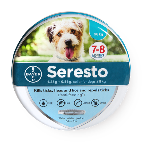 Seresto collar for dog 7-8 months