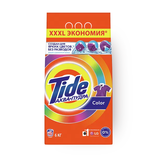 Стиральный порошок Tide Аква-пудра Color