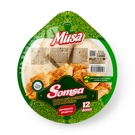 Самса из говядины и баранины Musa замороженная