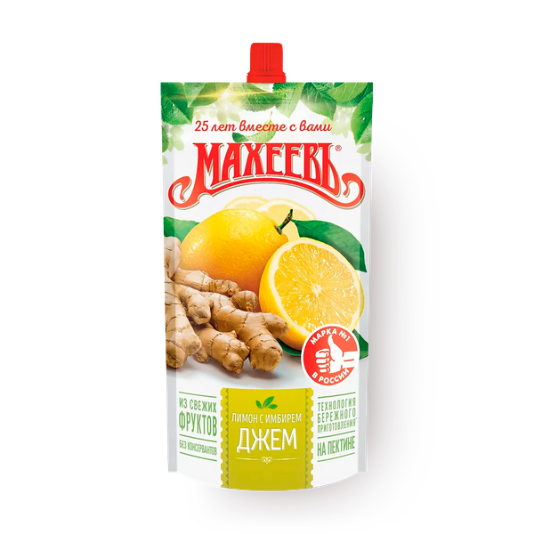 Джем лимон с имбирем «Махеевъ»