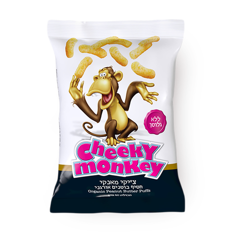 Cheeky Monkey Gluten-free organic peanut snack