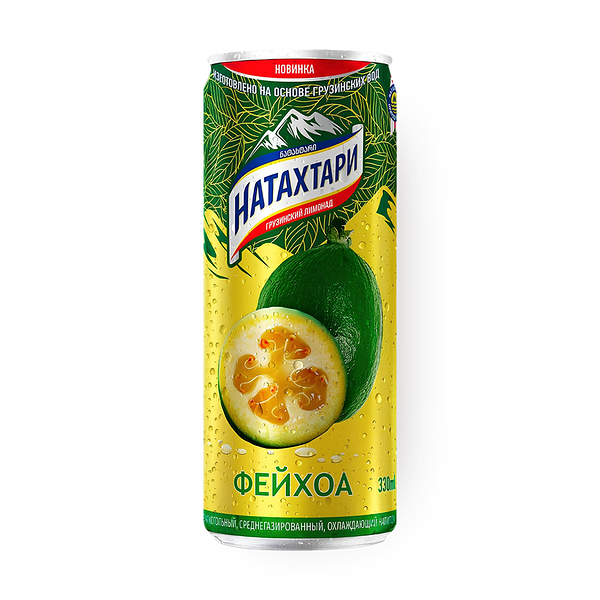 Лимонад «Натахтари» фейхоа газированный