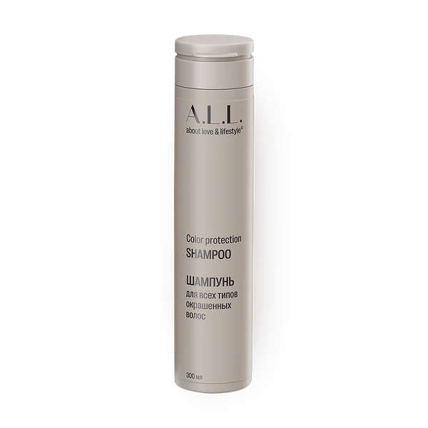Шампунь A.L.L. Color Protection Shampoo для всех типов окрашенных волос бессульфатный