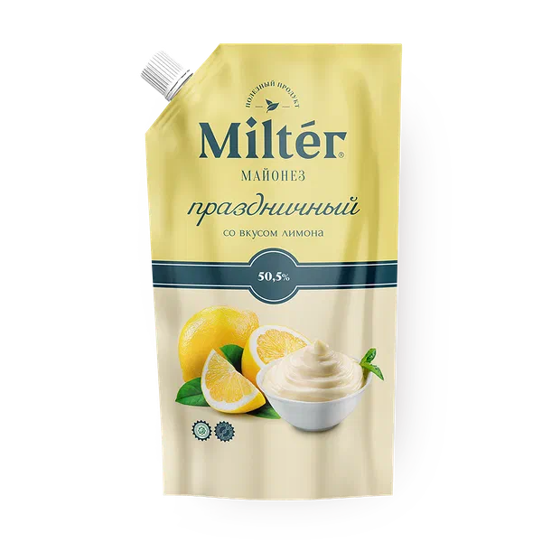 Майонез Праздничный Milter со вкусом лимона 50,5%