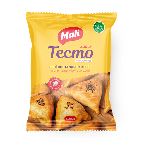 Слоёное тесто бездрожжевое Mali