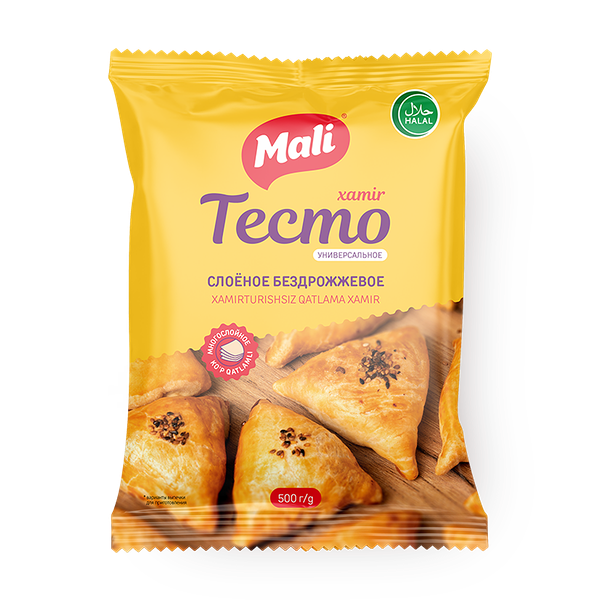 Слоёное тесто бездрожжевое Mali
