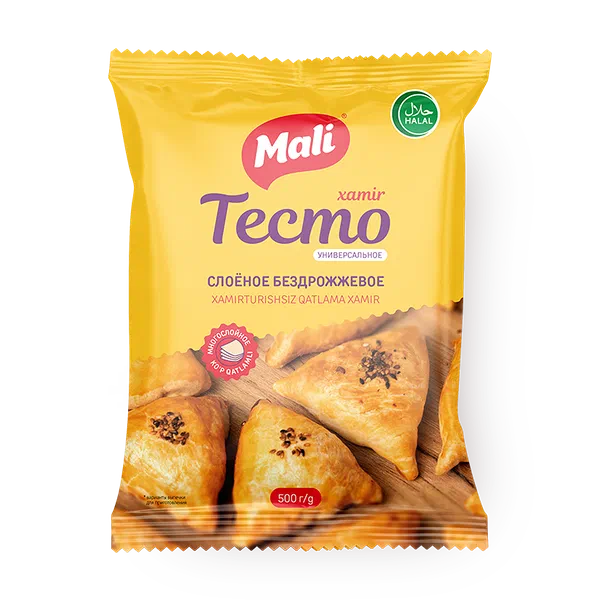 Слоёное тесто бездрожжевое Mali