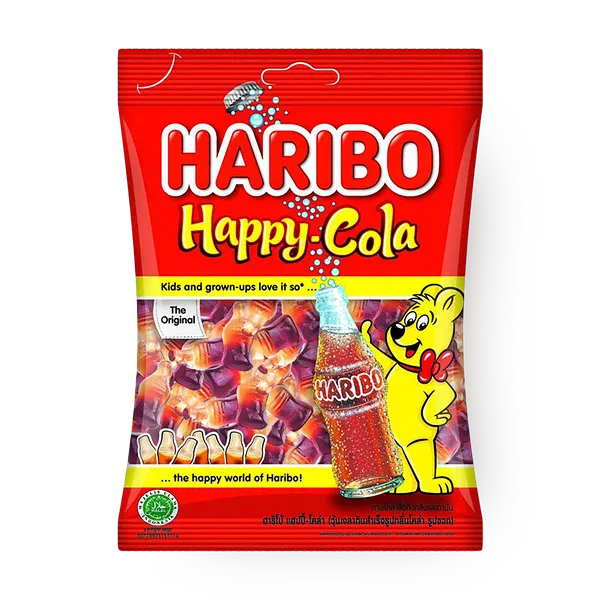 Жевательный мармелад Haribo Happy Cola