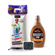Пломбир Ice And Gold с карамельным сиропом Hershey's и голубикой Juicy Garden