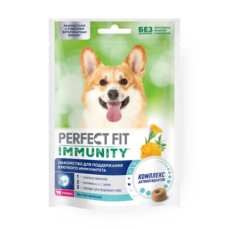 Лакомство для собак Perfect Fit для поддержания здоровья зубов и полости рта говядина