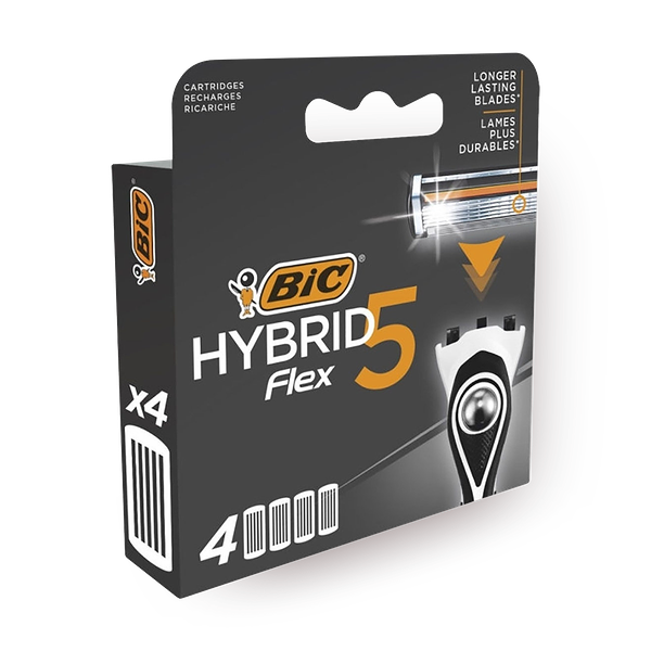 Кассеты для станка Bic Flex 5 Hybrid