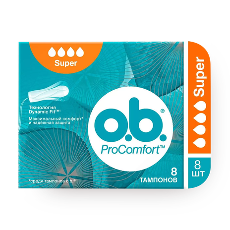 Тампоны O.B. ProComfort Супер