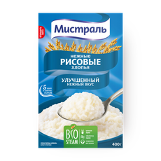 Хлопья рисовые Нежные «Мистраль», 400 г — купить с доставкой из Яндекс ...