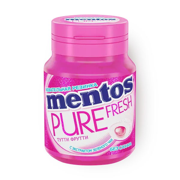 Жевательная резинка Mentos Pure Fresh тутти-фрутти