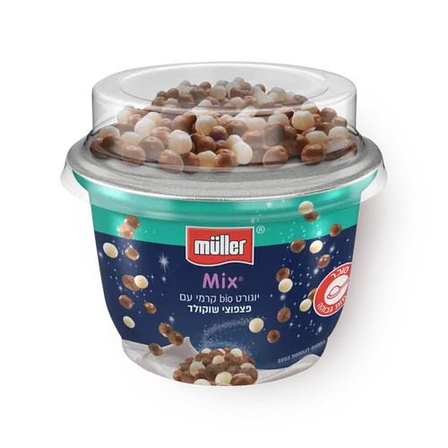 Muller Mix Yogurt with chocolate crackers 4.3% 170 g — buy in Ramat Gan  with delivery from Yango Deli