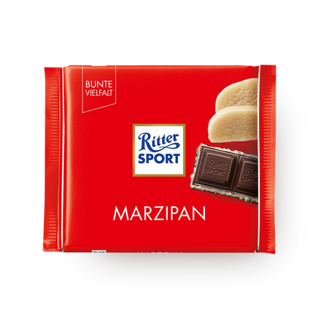 Шоколад тёмный Ritter Sport Марципан