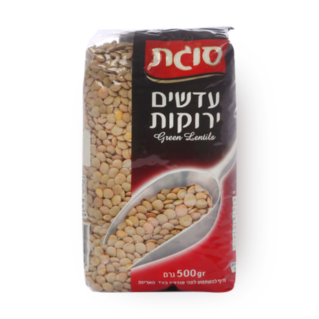 עדשים ירוקות סוגת