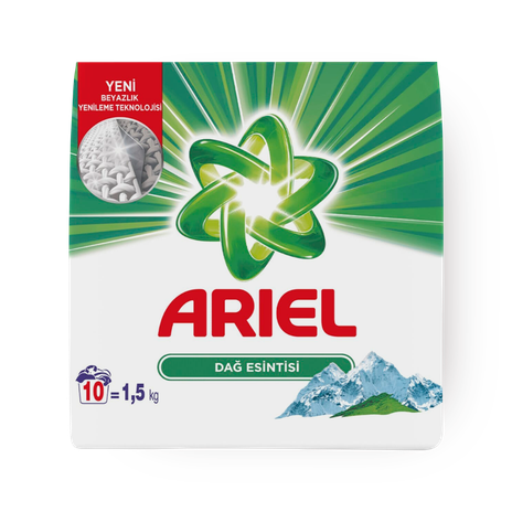Стиральный порошок Ariel Для цветных вещей Ariel Аква Пудра Горный родник