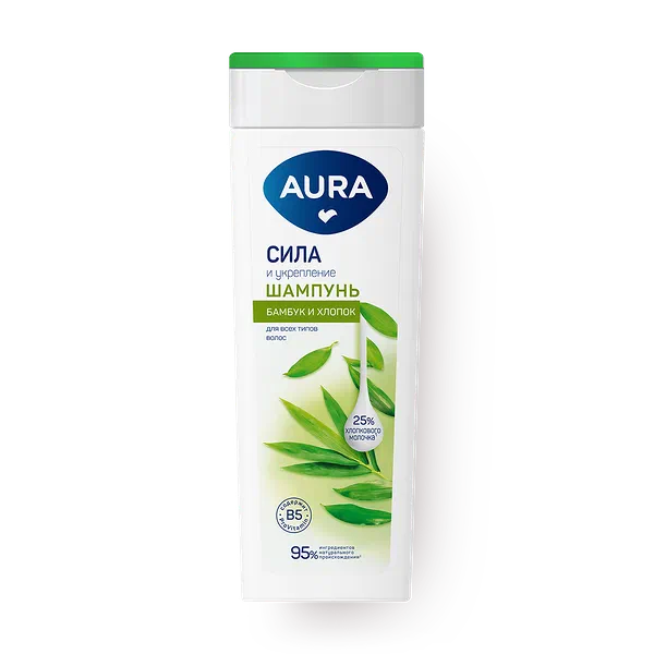Шампунь Aura Сила и укрепление для волос