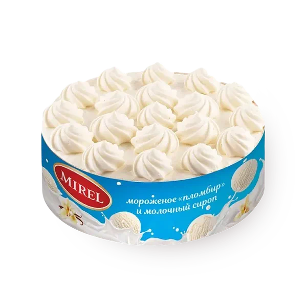 Торт бисквитный Mirel Пломбирный