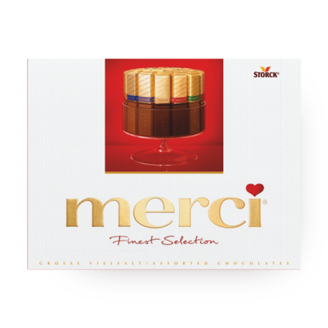 Шоколадные конфеты Merci ассорти