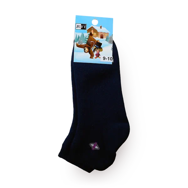 Носки детские зимние Juft тёмно-синие с 9 до 10 лет