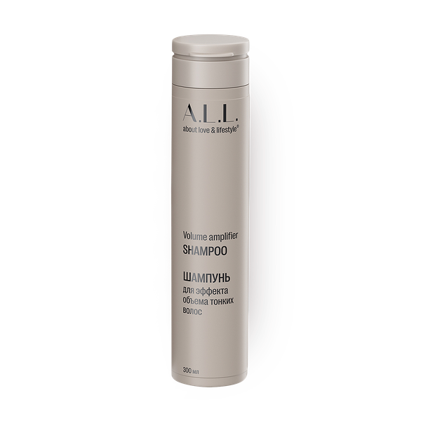 Шампунь A.L.L. Volume Amplifier Shampoo для эффекта объёма тонких волос бессульфатный