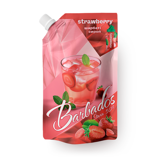 Сироп Barbados клубника