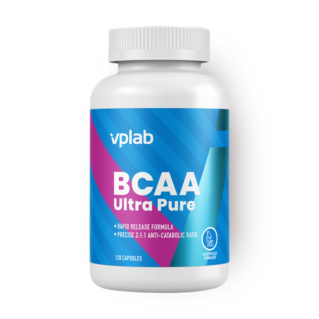 Аминокислоты Vplab Bcaa Ultra Pure капсулы