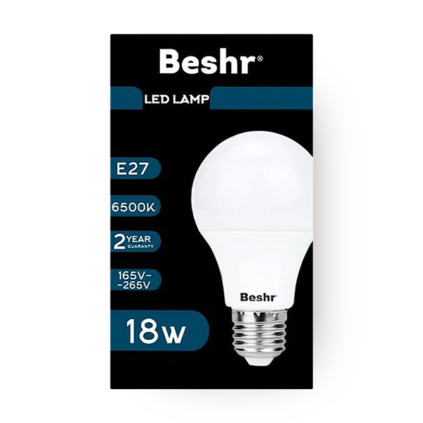 Лампы Beshr Led Lamp 6500K E27 18 W