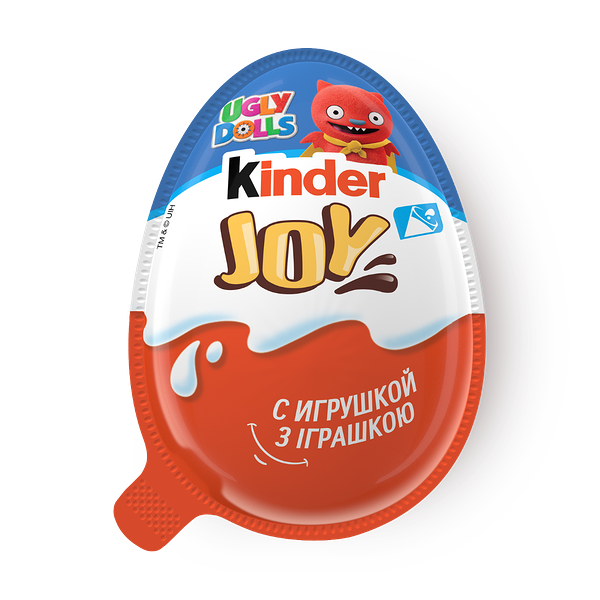 Яйцо шоколадное Kinder Joy с игрушкой для мальчиков
