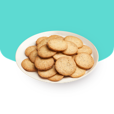Lemon sable cookies