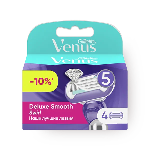 Кассеты для станка Venus Deluxe Smooth Swirl