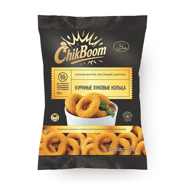 Кольца луковые куриные Chik Boom замороженные
