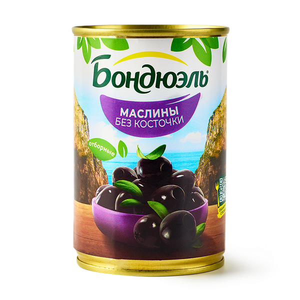 Масли­ны Bonduelle без косточ­ки