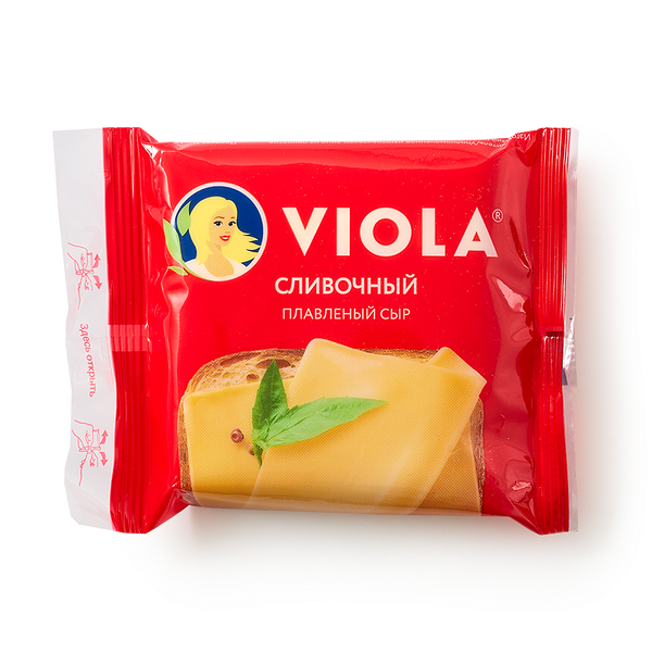 Сыр сливоч­ный плавле­ный Viola