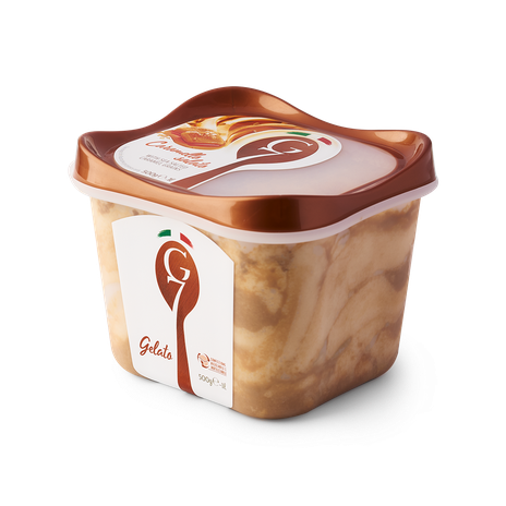 Мороженое Джелато G7 солёная карамель
