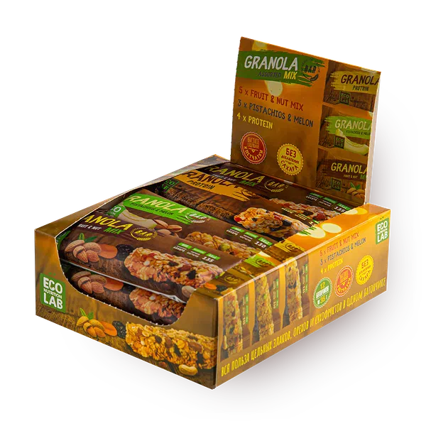 Батончик гранола Ассорти