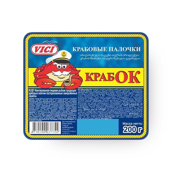 Крабовые палочки Vici замороженные