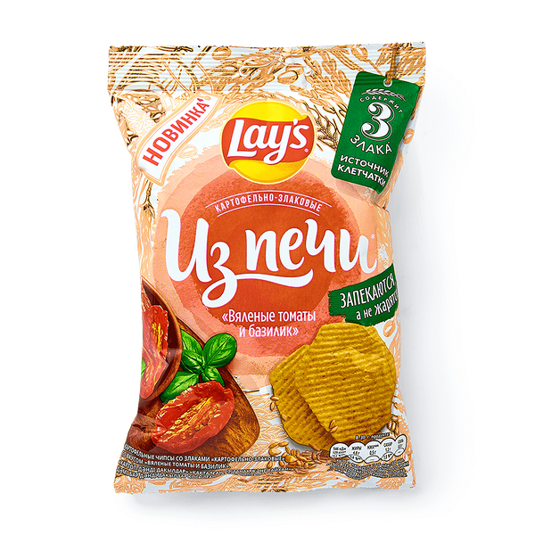 Lay's Из печи томаты и базилик