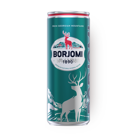 Вода минеральная лечебно-столовая Borjomi газированная